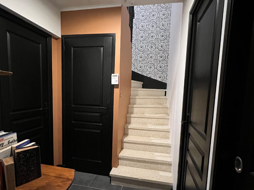 Photos slider d'un escalier rénové